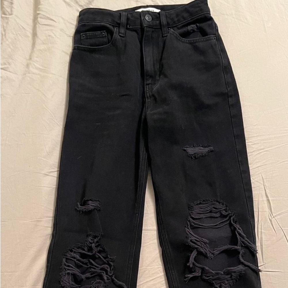Size 23 Pacsun Wide Leg Black Jeans